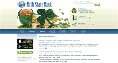 Desktop Screenshot of bathstatebank.com